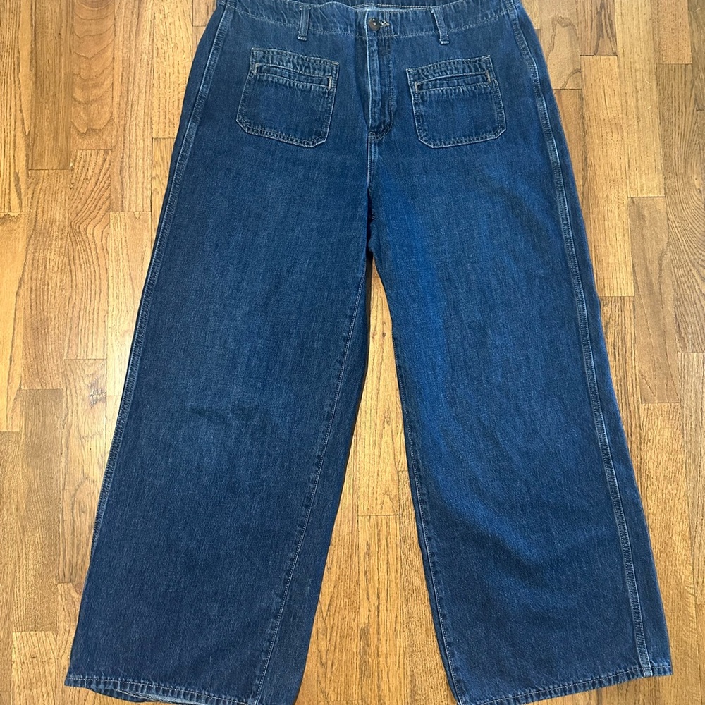 Old Navy - high rise baggy wide leg - size 14